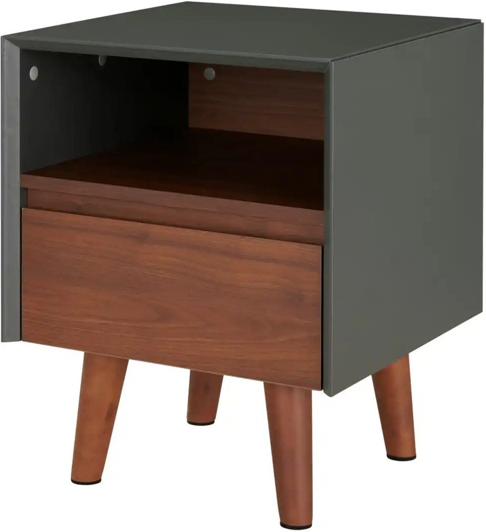 Thumbnail - Playboy Nachtkommode Victoria ¦ holzfarben ¦ Maße (cm): B: 45 H: 57 T: 45.0 Kommoden & Sideboards > Kommoden - Höffner