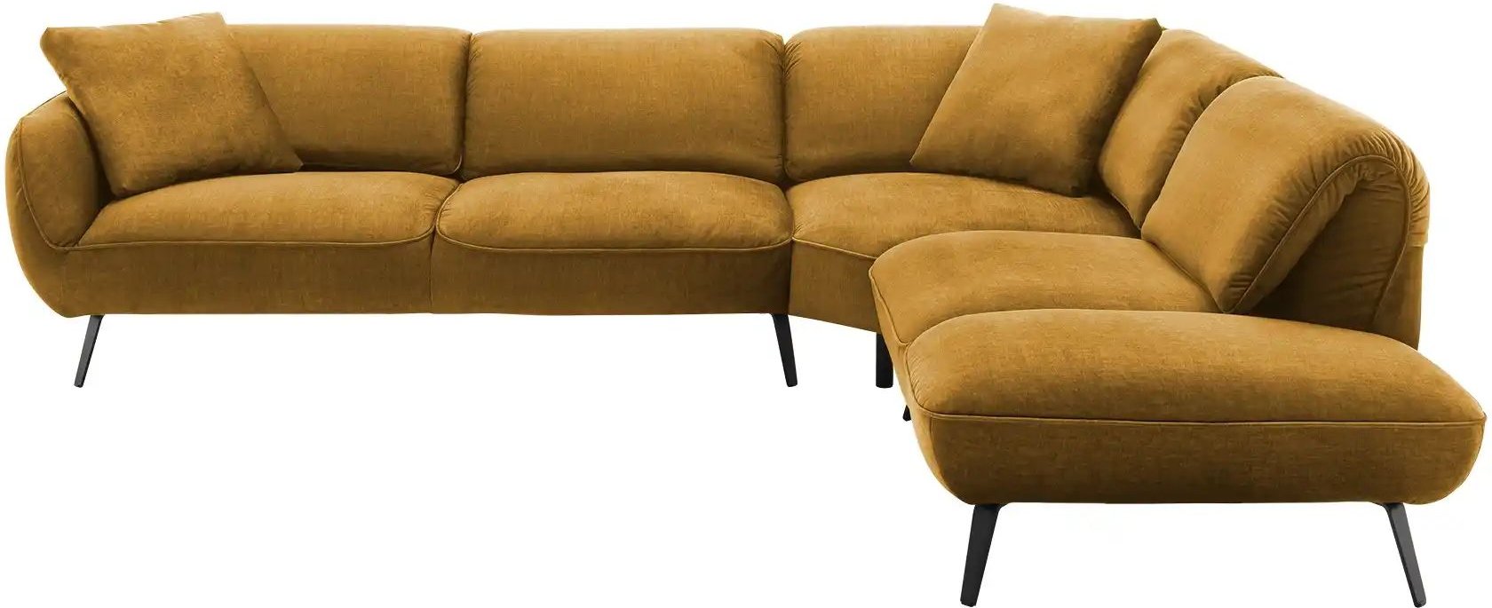 pop Ecksofa  Ventus ¦ gelb ¦ Maße (cm): B: 304 Polstermöbel > Sofas > Ecksofas - Höffner