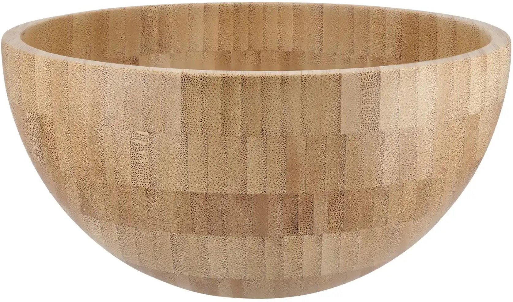 KHG Bambusschale ¦ holzfarben ¦ Bambus ¦ Maße (cm): H: 9,5 Ø: 20 Geschirr > Einzelgeschirrteile - Höffner