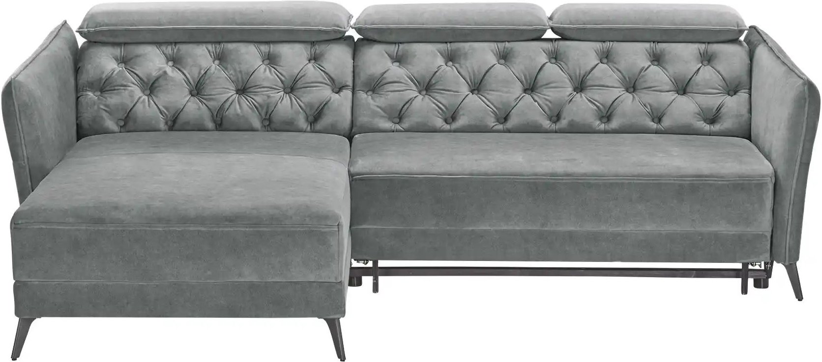 smart Ecksofa  Kavita ¦ grau ¦ Maße (cm): B: 254 H: 85 T: 199.0 Polstermöbel > Sofas > Ecksofas - Höffner