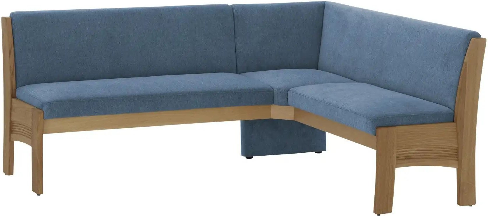 Eckbank mit Stauraum Toledo ¦ blau ¦ Maße (cm): B: 203 H: 87 T: 163.0 Bänke > Eckbänke - Höffner