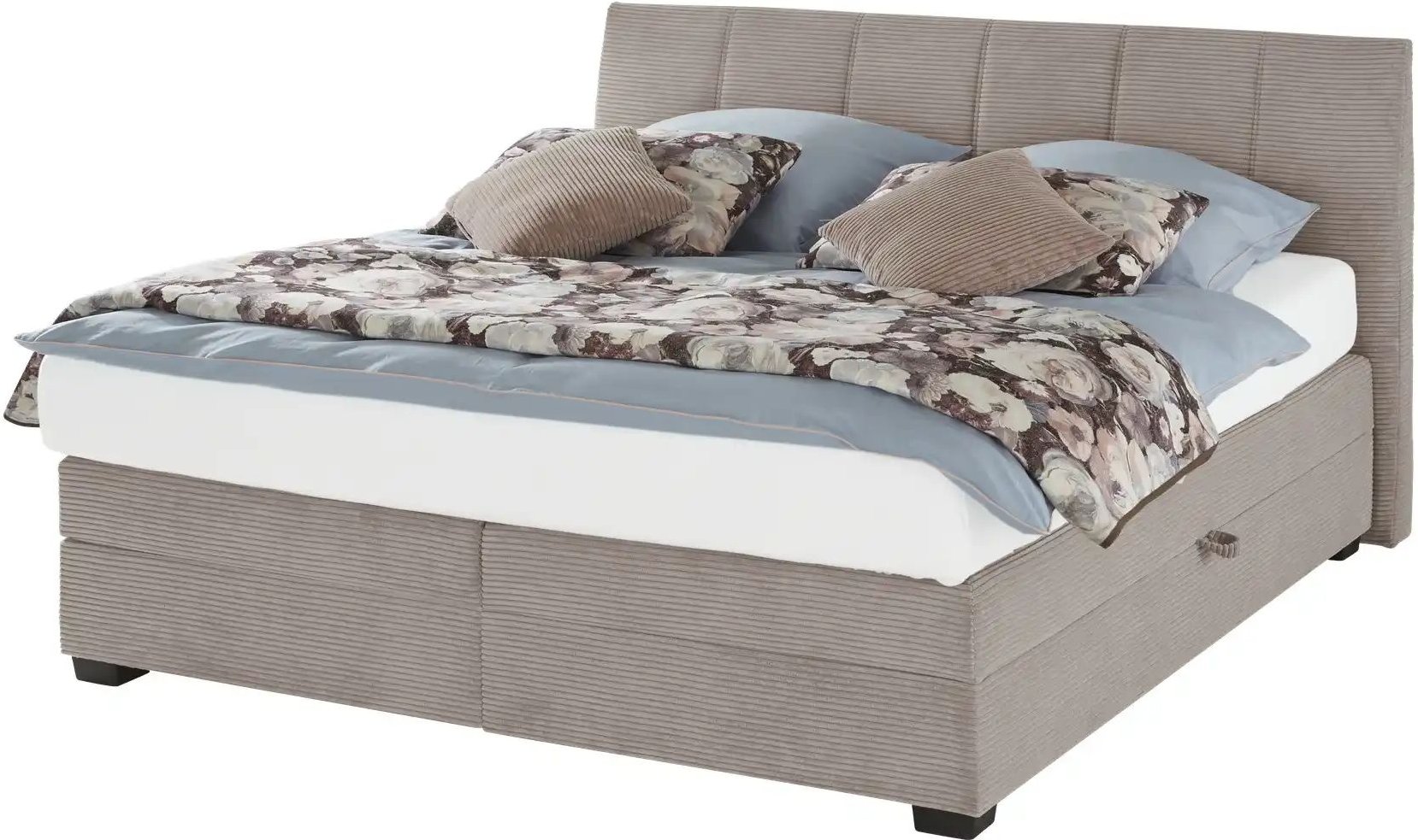 vanDoorn Boxspringbett mit Bettkasten Chiara 2.0 ¦ braun ¦ Maße (cm): B: 192 H: 107 Betten > Boxspringbetten - Höffner