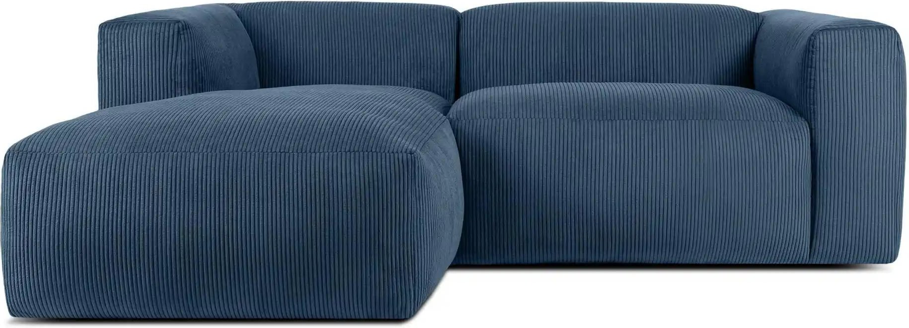 Thumbnail - KONSIMO Ecksofa Buffo ¦ blau ¦ Maße (cm): B: 225 H: 73 Polstermöbel > Sofas > Ecksofas - Höffner