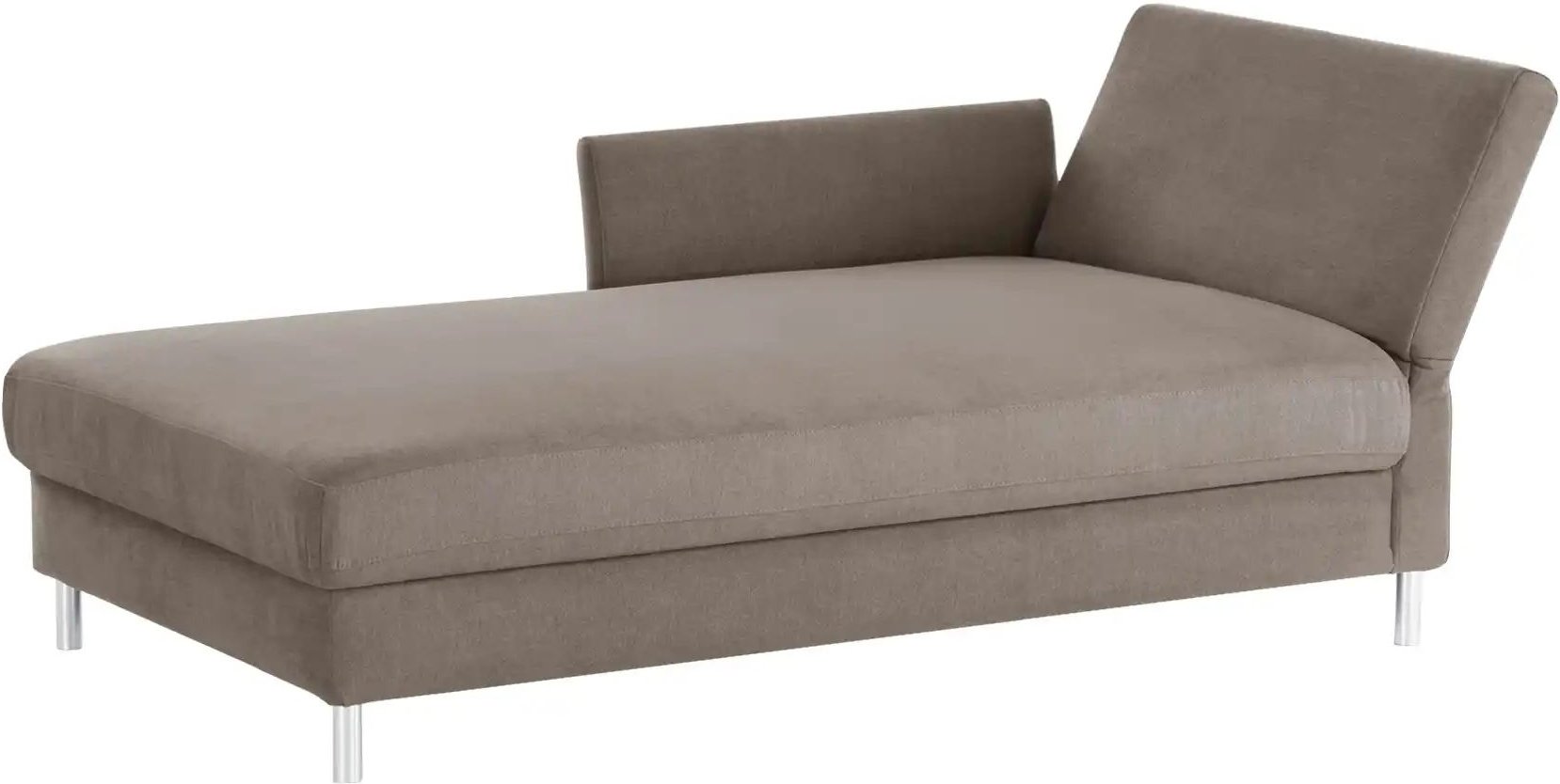 nehl Liege Easy ¦ grau ¦ Maße (cm): B: 220 H: 80 T: 96.0 Polstermöbel > Ottomanen & Recamiere - Höffner