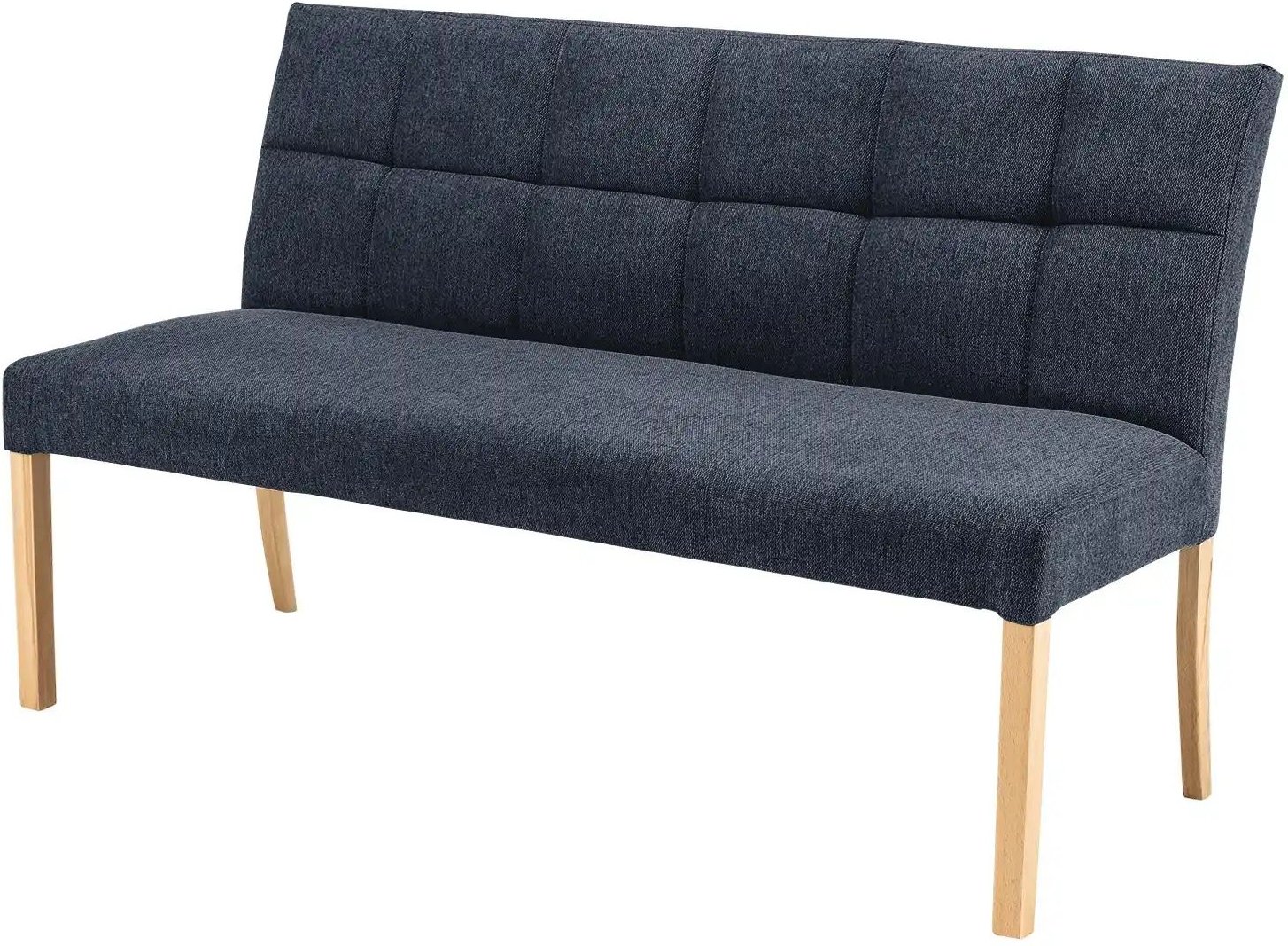 Woodford Esszimmerbank mit Steppung Mako ¦ blau ¦ Maße (cm): B: 150 H: 89 T: 64.0 Bänke > Einzelbänke - Höffner