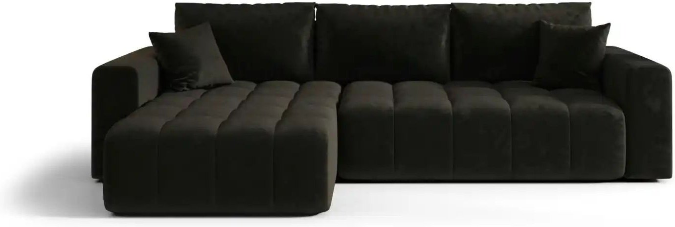Ecksofa Milo ¦ schwarz ¦ Maße (cm): B: 280 H: 85 Polstermöbel > Sofas > 3-Sitzer - Höffner