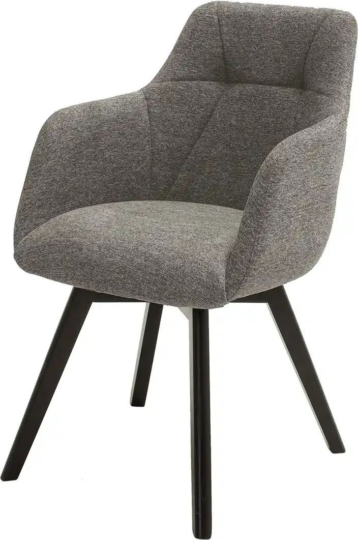 Dine + Mine Armlehnstuhl mit Steppung im Rücken Nador ¦ braun ¦ Maße (cm): B: 57 H: 84 T: 65.0 Stühle > Esszimmerstühle ...