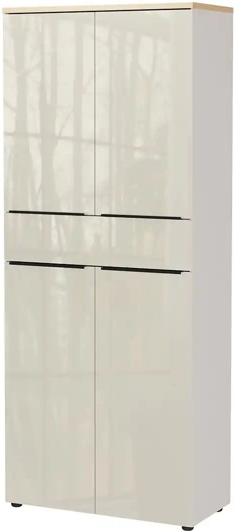 Aktenschrank Arlau ¦ beige ¦ Maße (cm): B: 81 H: 197 T: 40.0 Schränke > Aktenschränke - Höffner