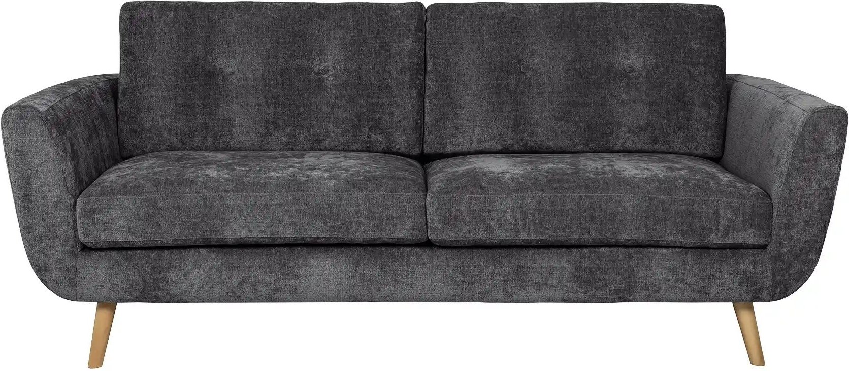 SOHO Einzelsofa Smilla ¦ grau ¦ Maße (cm): B: 217 H: 92 T: 85.0 Polstermöbel > Sofas > 3-Sitzer - Höffner