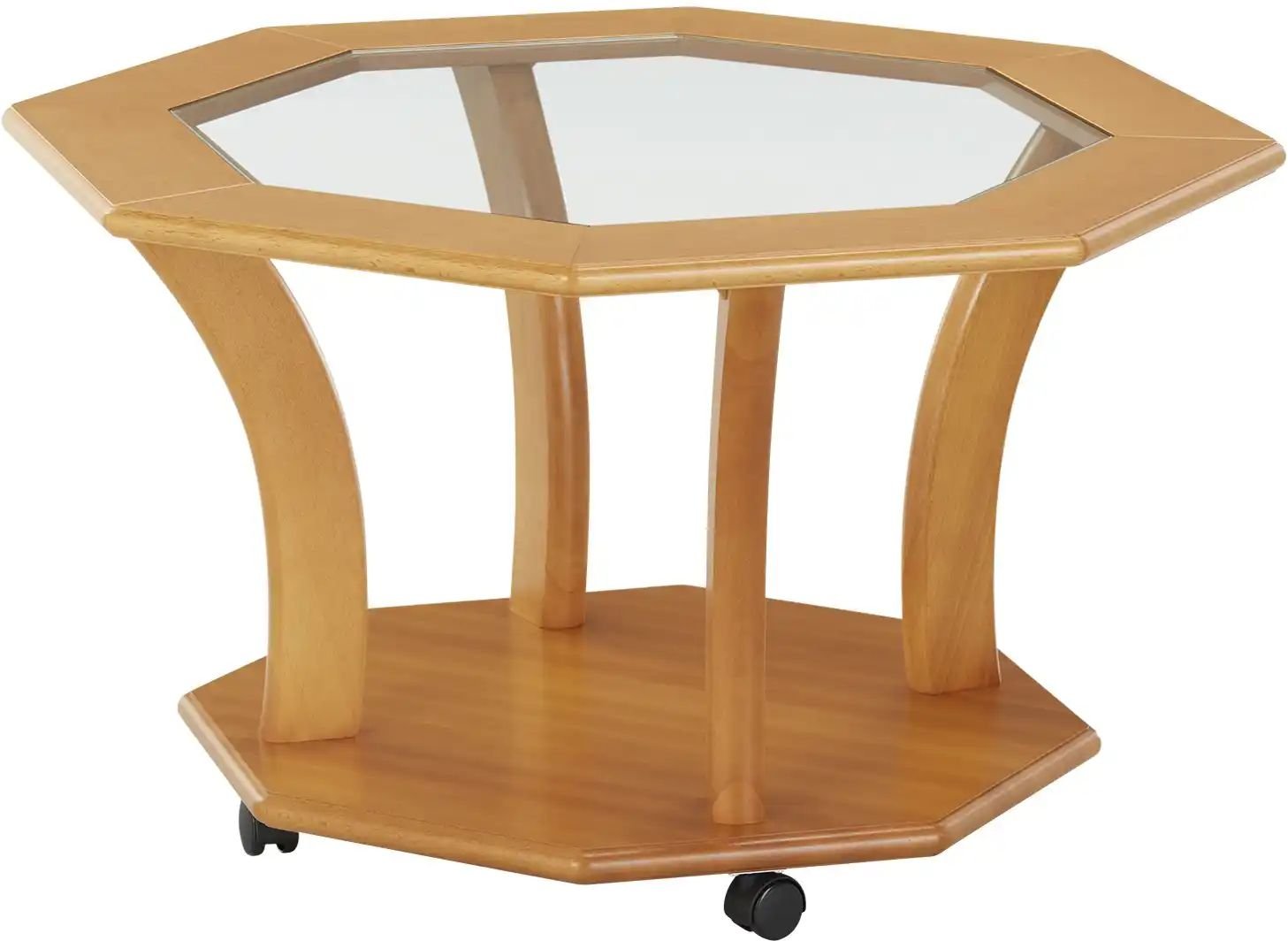 Couchtisch Heka ¦ holzfarben ¦ Maße (cm): B: 83 H: 50 Tische > Mehr Tische > Couchtische mit Glasplatte - Höffner