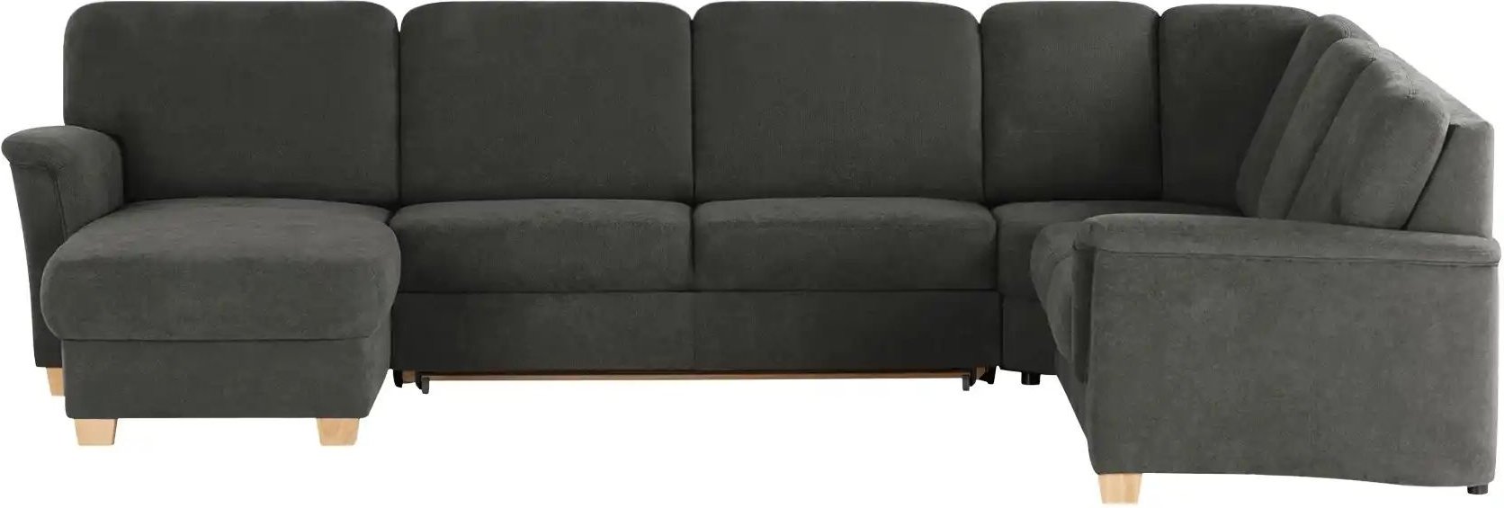 smart Wohnlandschaft Valencia ¦ grau ¦ Maße (cm): B: 341 Polstermöbel > Sofas > Schlafsofas - Höffner