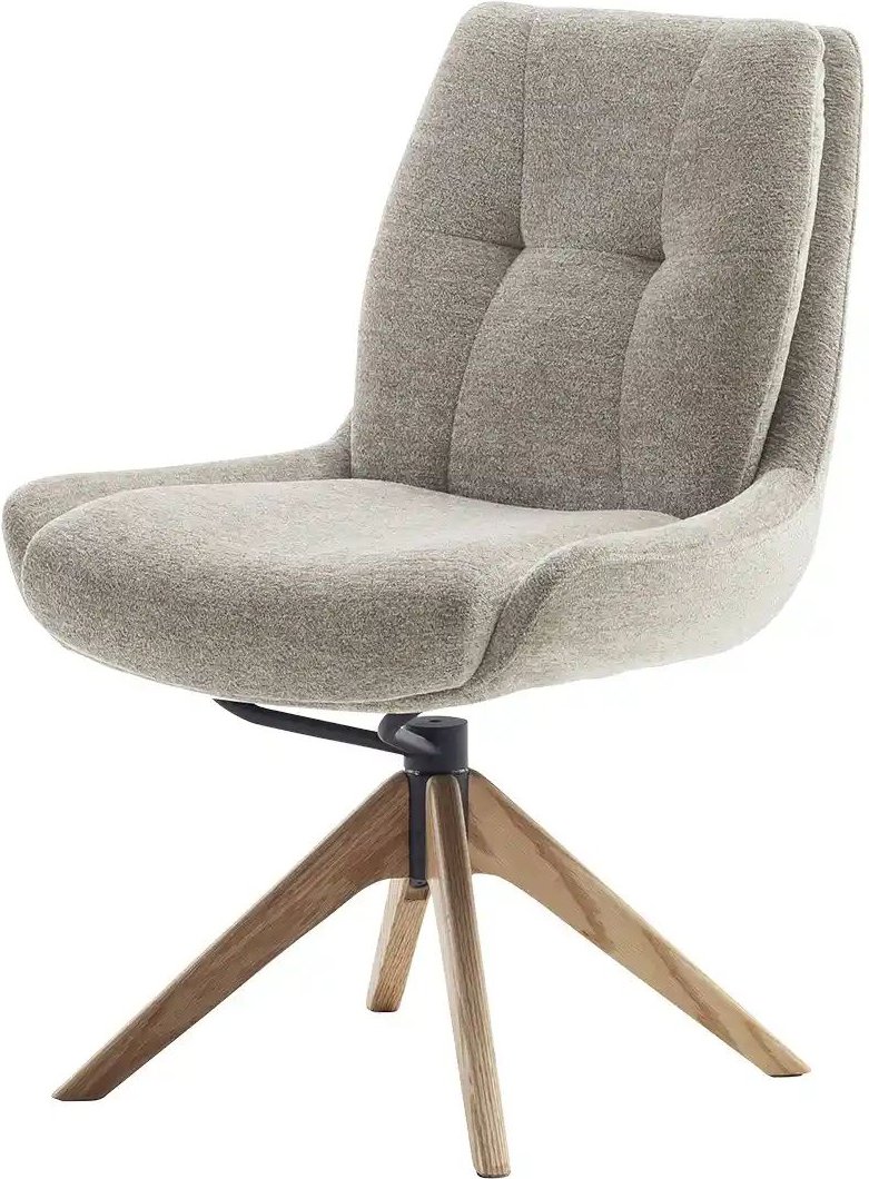 Thumbnail - Esszimmerstuhl drehbar Eno ¦ creme ¦ Maße (cm): B: 61 H: 90 T: 69.0 Stühle > Küchenstühle > Polster Küchenstühle - Höffn...