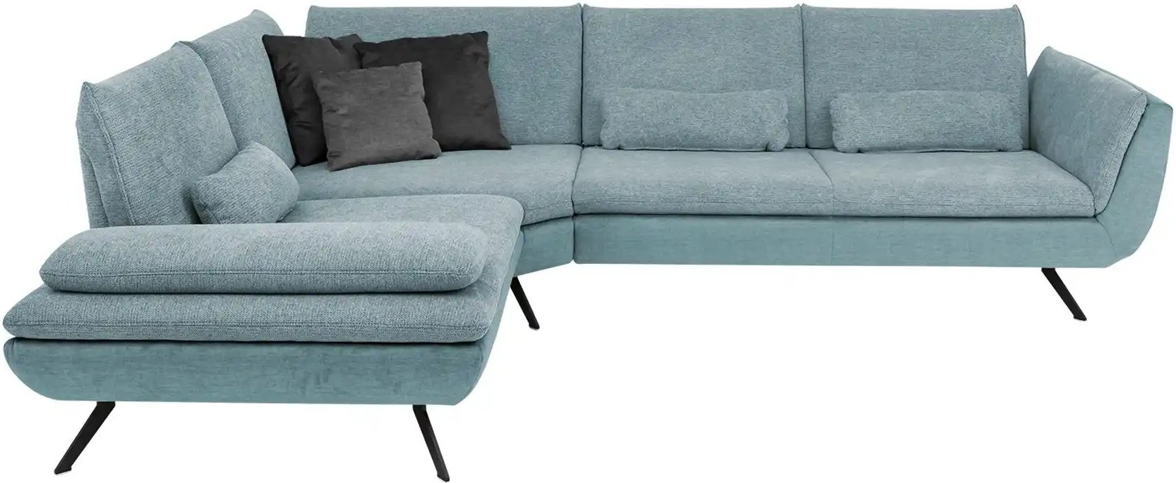Ecksofa Luca ¦ blau ¦ Maße (cm): B: 314 H: 88 T: 244.0 Polstermöbel > Sofas > Ecksofas - Höffner