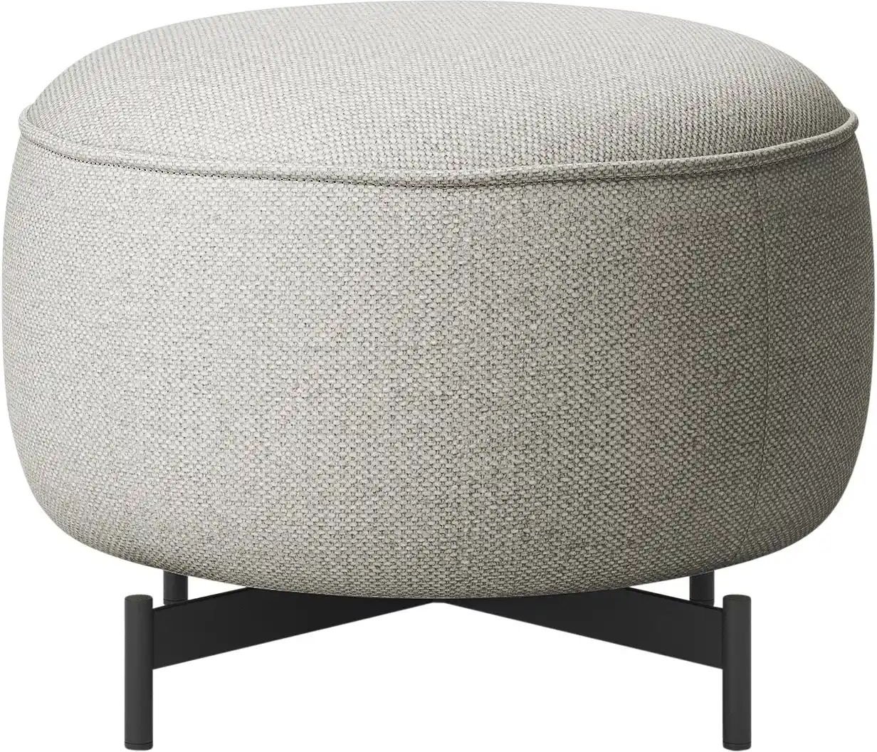 JOOP! Hocker Characters ¦ grau ¦ Maße (cm): B: 61 H: 46 T: 61.0 Polstermöbel > Hocker - Höffner