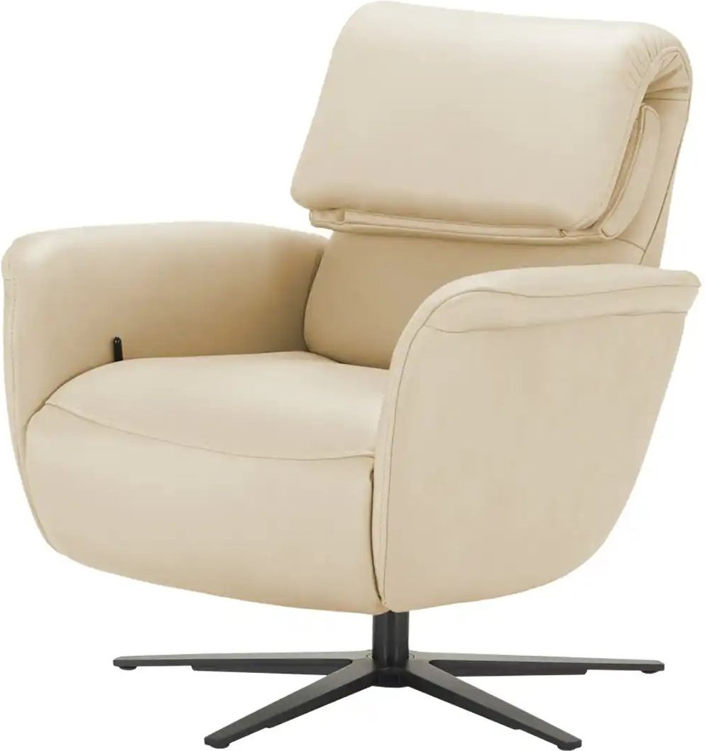 Hukla Relaxsessel Yuna ¦ creme ¦ Maße (cm): B: 78 H: 88 T: 82.0 Polstermöbel > Sessel > Relaxsessel - Höffner