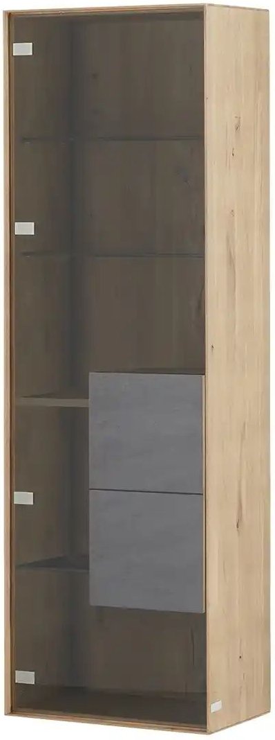 Wohnwert Hängevitrine Ardesia ¦ holzfarben ¦ Maße (cm): B: 57 H: 178 T: 37.0 Schränke > Hängeschränke - Höffner