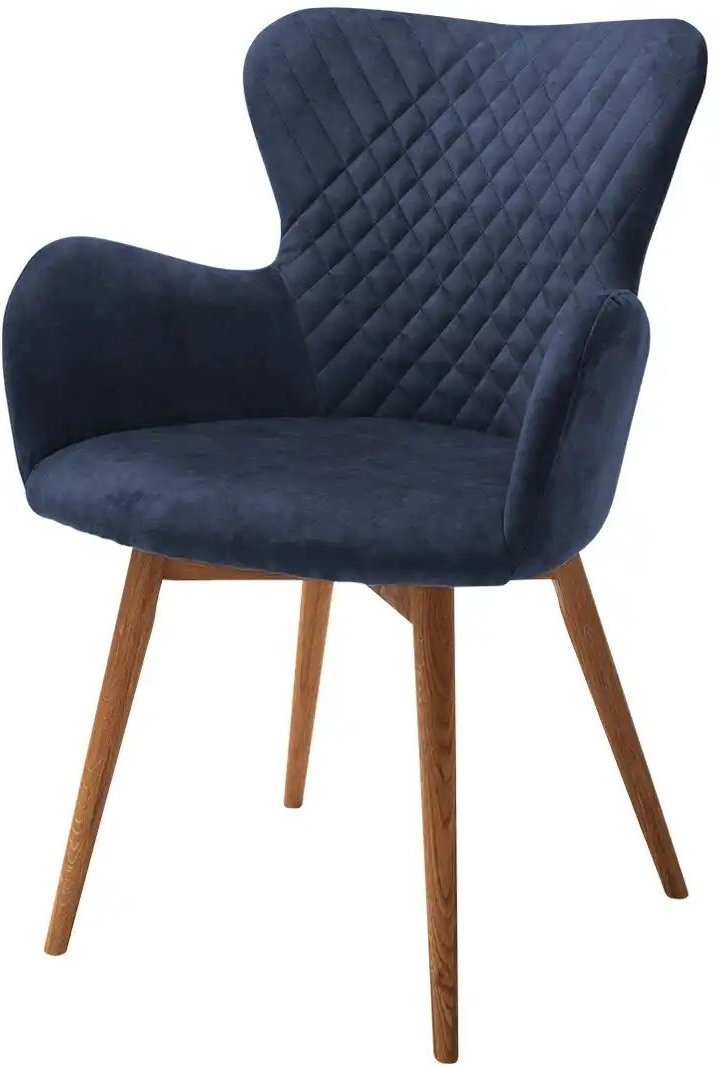 Thumbnail - Gray & Jones Armlehnstuhl mit Diamant-Steppung Tierra Fuego Two ¦ blau ¦ Maße (cm): B: 62 H: 87 T: 65.0 Stühle > Esszim...