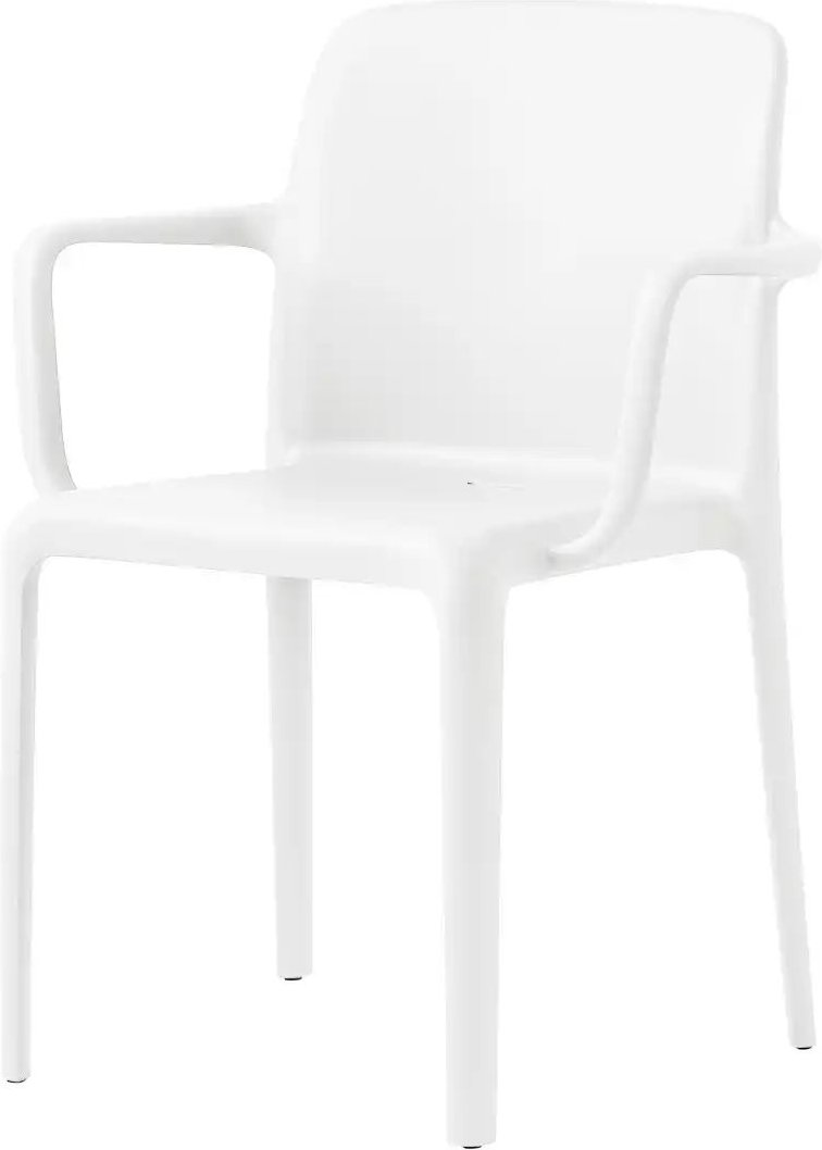 Connubia Stuhl stapelbar Bayo ¦ weiß ¦ Maße (cm): B: 60 H: 82,5 T: 54.0 Stühle > Esszimmerstühle > Esszimmerstühle mit A...