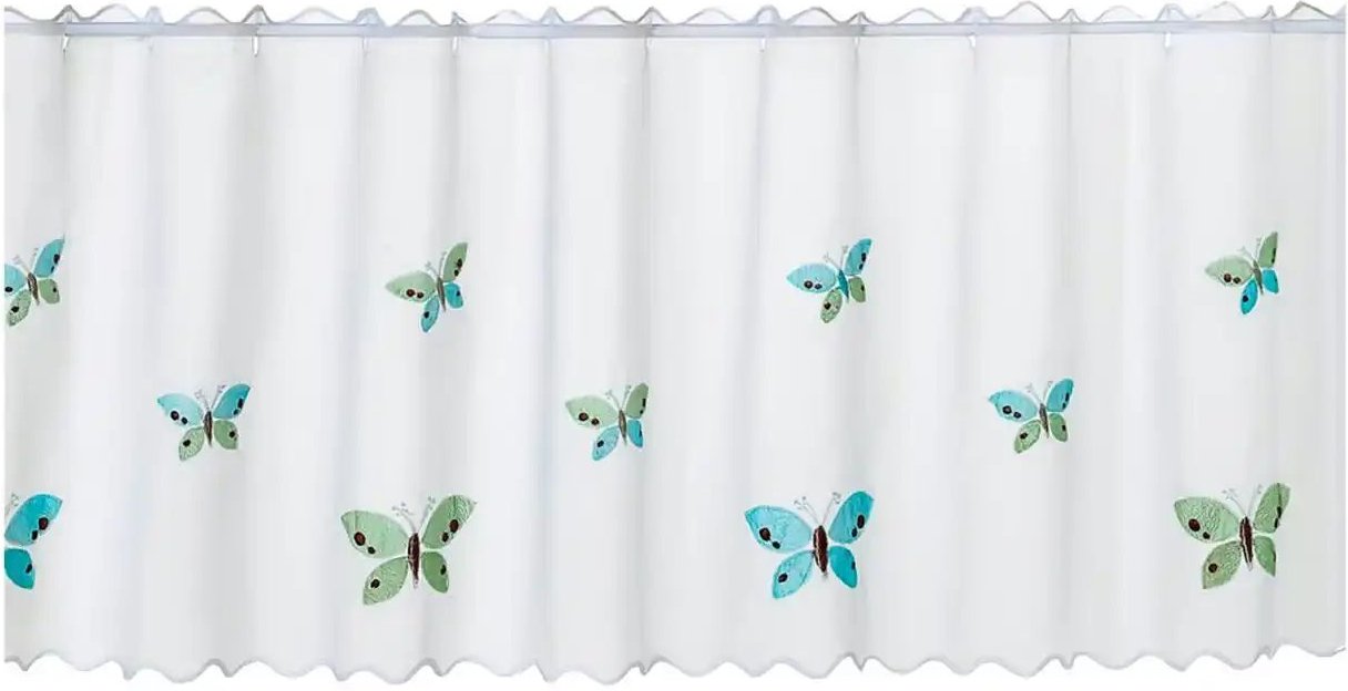 Weckbrodt Scheibengardine ¦ weiß ¦ Synthetik ¦ Maße (cm): B: 150 H: 0,5 Gardinen & Rollos > Gardinen & Vorhänge > Schi...