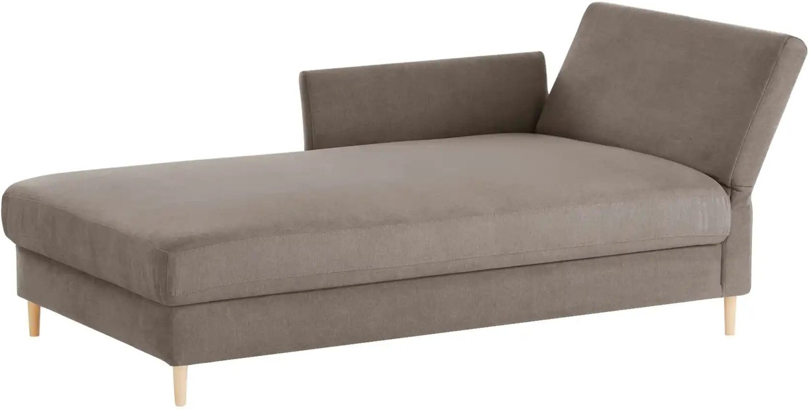 nehl Liege Easy ¦ grau ¦ Maße (cm): B: 220 H: 80 T: 96.0 Polstermöbel > Ottomanen & Recamiere - Höffner