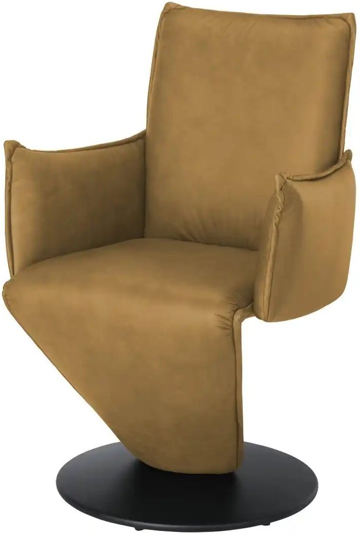 Leder-Drehstuhl Drive ¦ gelb ¦ Maße (cm): B: 61 H: 94 T: 63.0 Stühle > Schwingstühle - Höffner