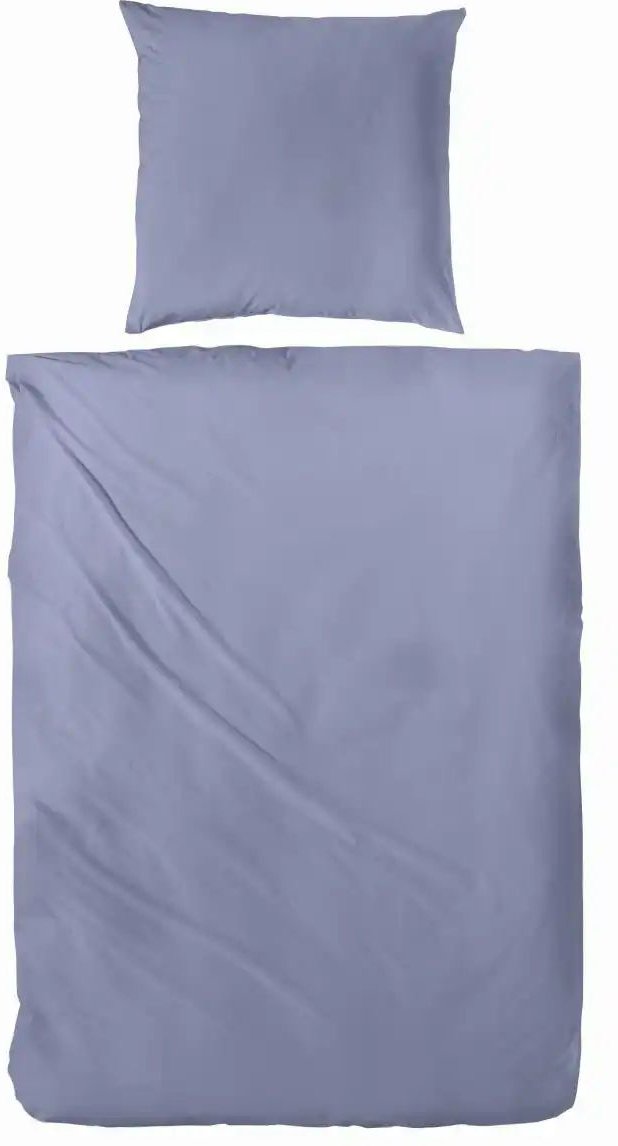 Perkal Bettwäsche-Set ¦ blau ¦ Maße (cm): B: 155 H: 1 Bettwaren > Bettwäsche > Bettwäsche ganzjährig - Höffner