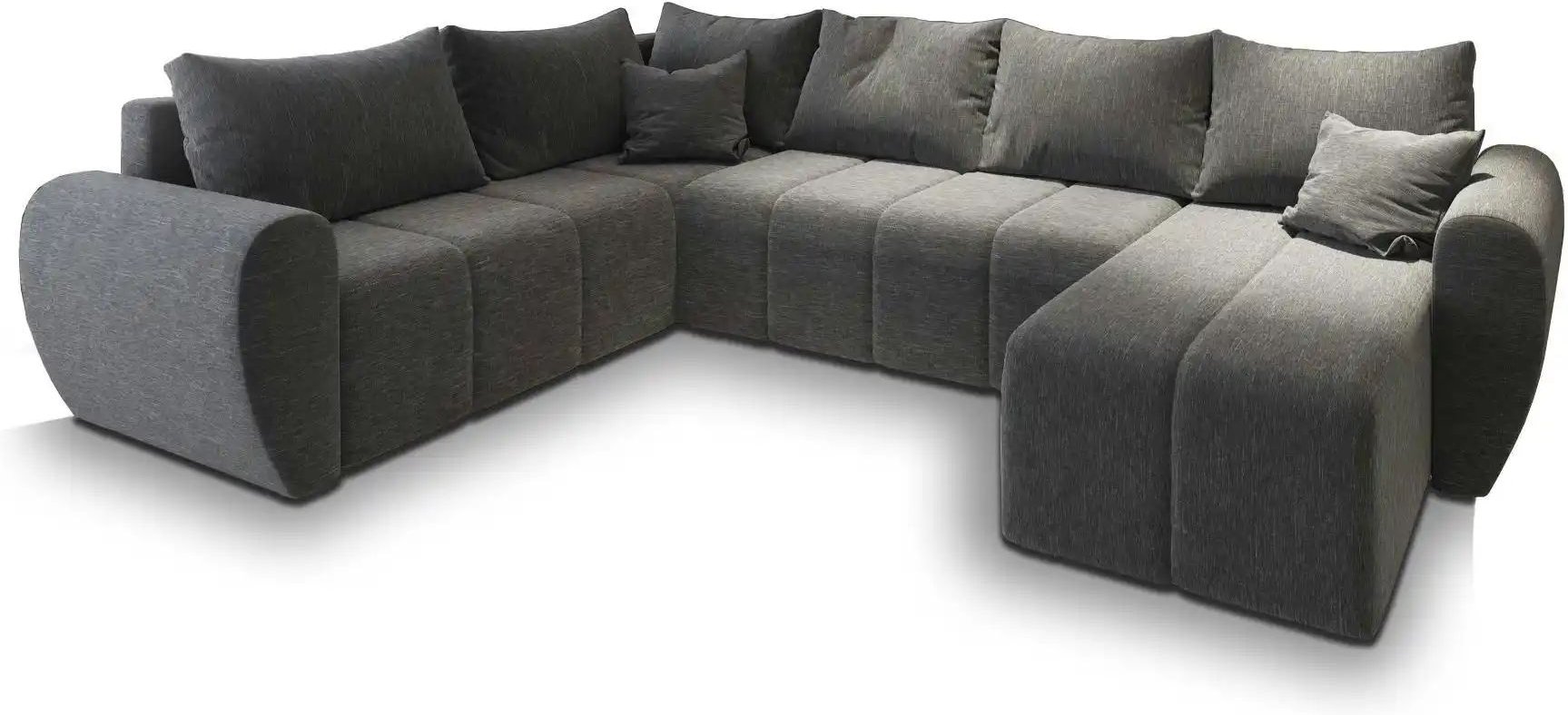 MASSENO Wohnlandschaft Madison ¦ grau ¦ Maße (cm): B: 303 H: 82 Polstermöbel > Sofas > Schlafsofas - Höffner