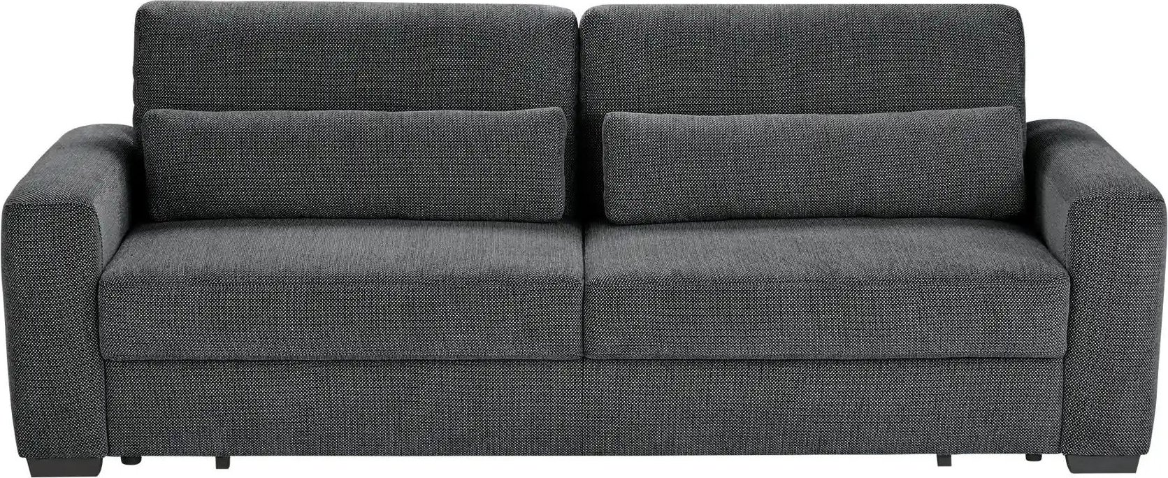 medium Schlafsofa mit Bettkasten Kingsley De Luxe ¦ grau ¦ Maße (cm): B: 248 H: 92 T: 107.0 Polstermöbel > Sofas > 3-Sit...