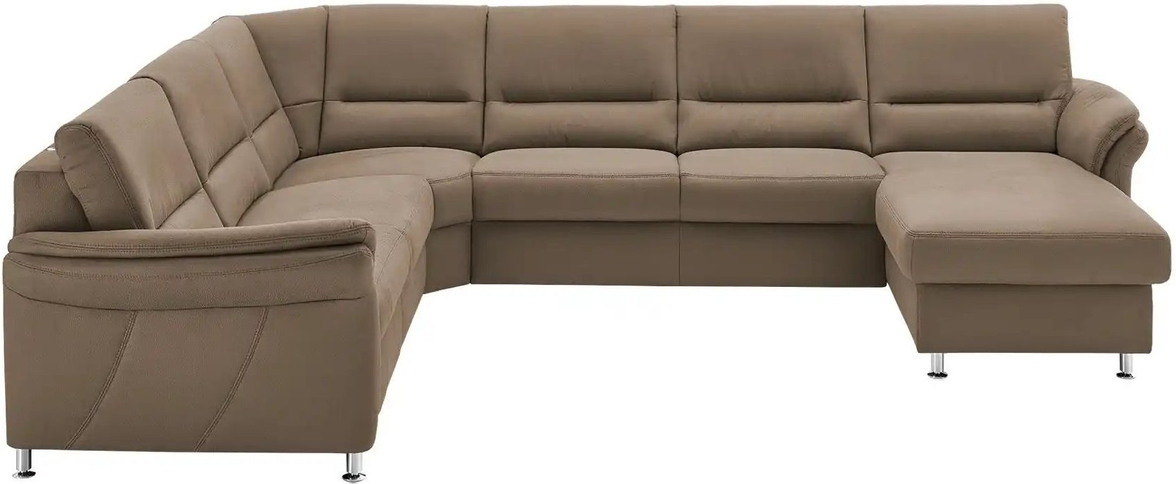 meinSofa Wohnlandschaft mit Boxspringpolsterung Donald ¦ braun ¦ Maße (cm): B: 330 H: 89 T: 173.0 Polstermöbel > Sofas ...