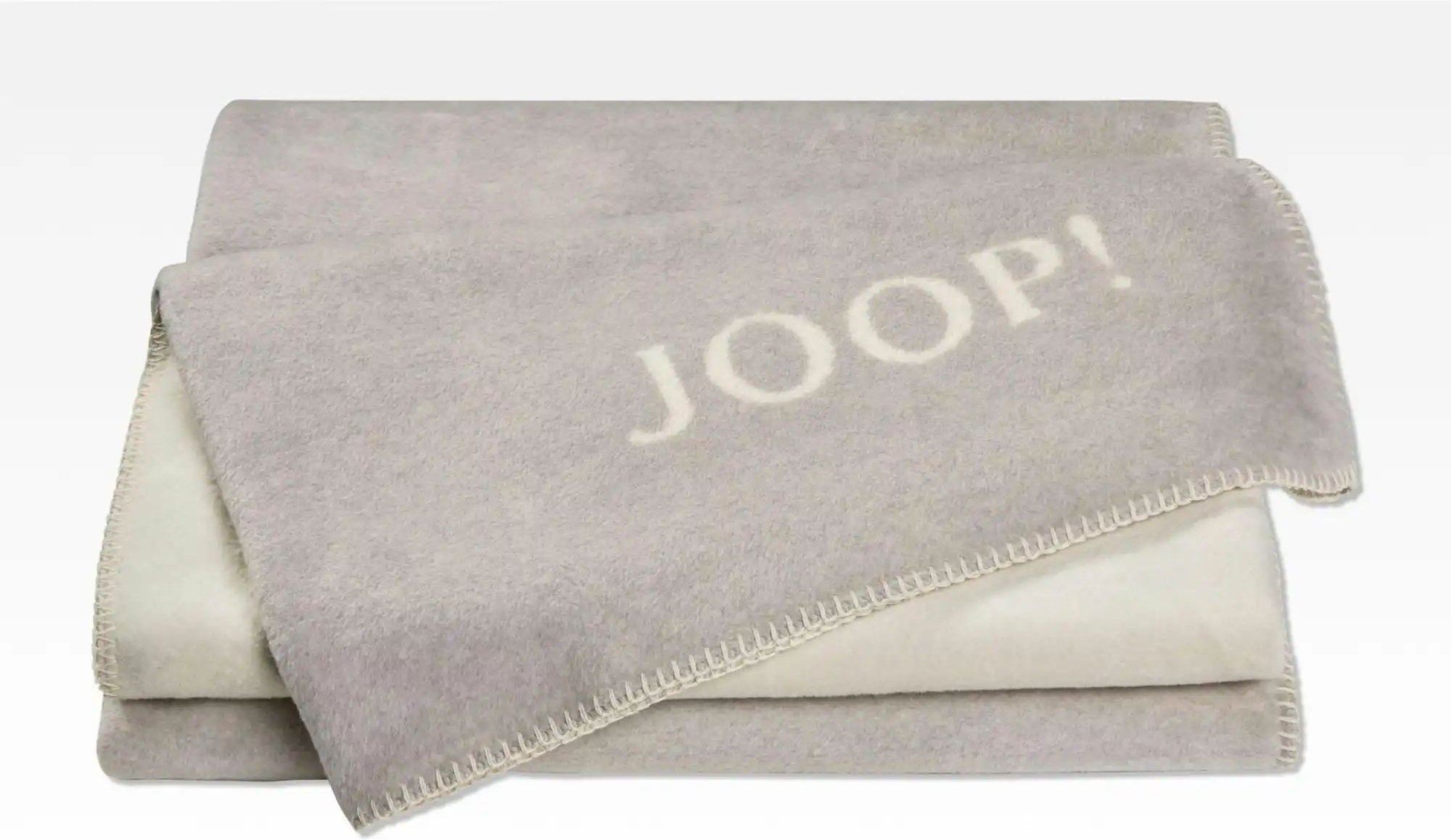 JOOP! Wohndecke Uni Doubleface ¦ grau ¦ Baumwollmischgewebe ¦ Maße (cm): B: 150 H: 1 Dekokissen & Decken > Kuscheldeck...