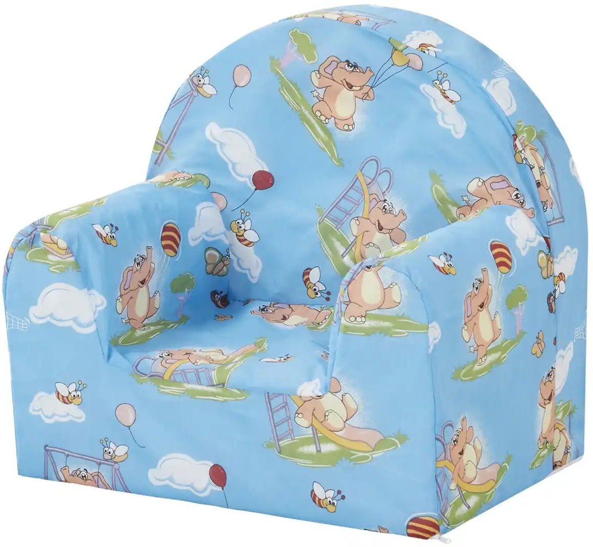 Kindersessel Elefant ¦ blau ¦ Maße (cm): B: 51 H: 15 T: 50.0 Kindermöbel > Kindersitzmöbel - Höffner