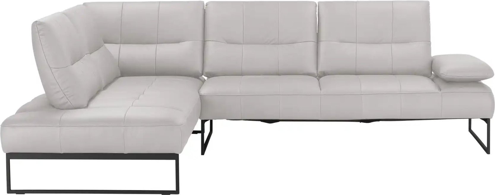 himolla Ecksofa 9360 ¦ grau ¦ Maße (cm): B: 283 H: 93 T: 226.0 Polstermöbel > Sofas > 3-Sitzer - Höffner