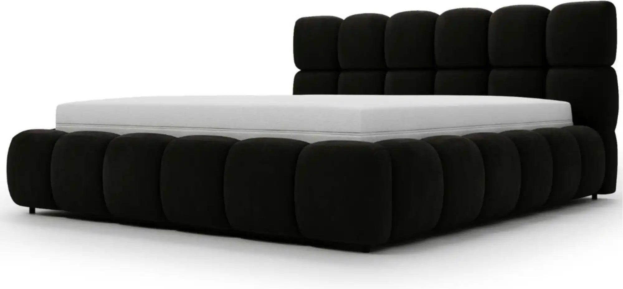 Thumbnail - Polsterbett ¦ schwarz ¦ Maße (cm): B: 186 H: 107 Betten > Polsterbetten - Höffner