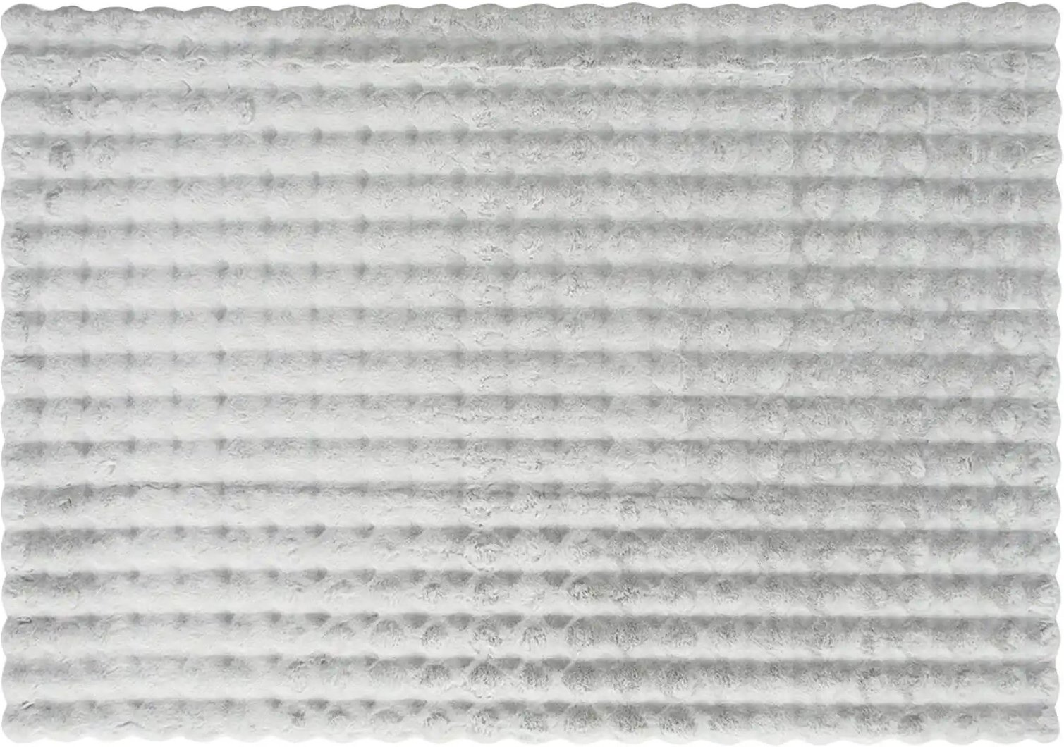 como Webteppich  Bunny Bubble ¦ silber ¦ Synthetische Fasern ¦ Maße (cm): B: 140 Teppiche > Wohnteppiche - Höffner