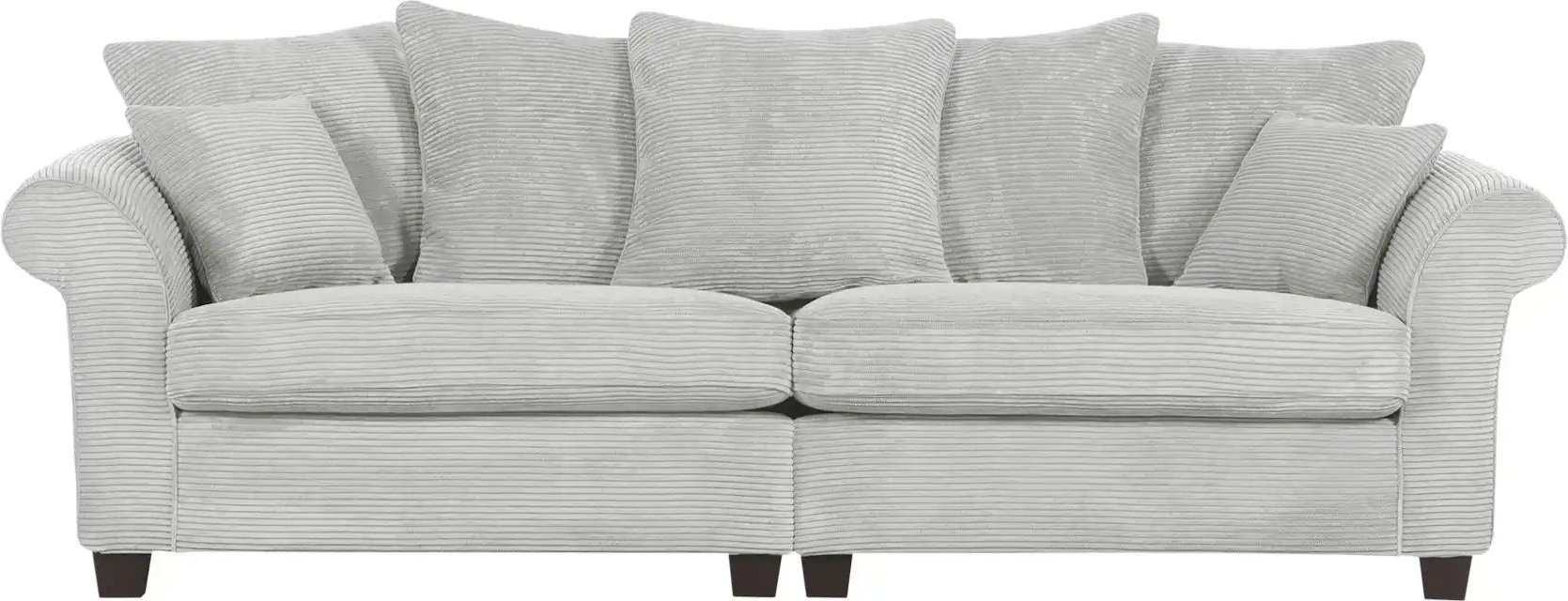 Megasofa Norderney ¦ grau ¦ Maße (cm): B: 264 H: 70 T: 111.0 Polstermöbel > Sofas > Einzelsofas - Höffner