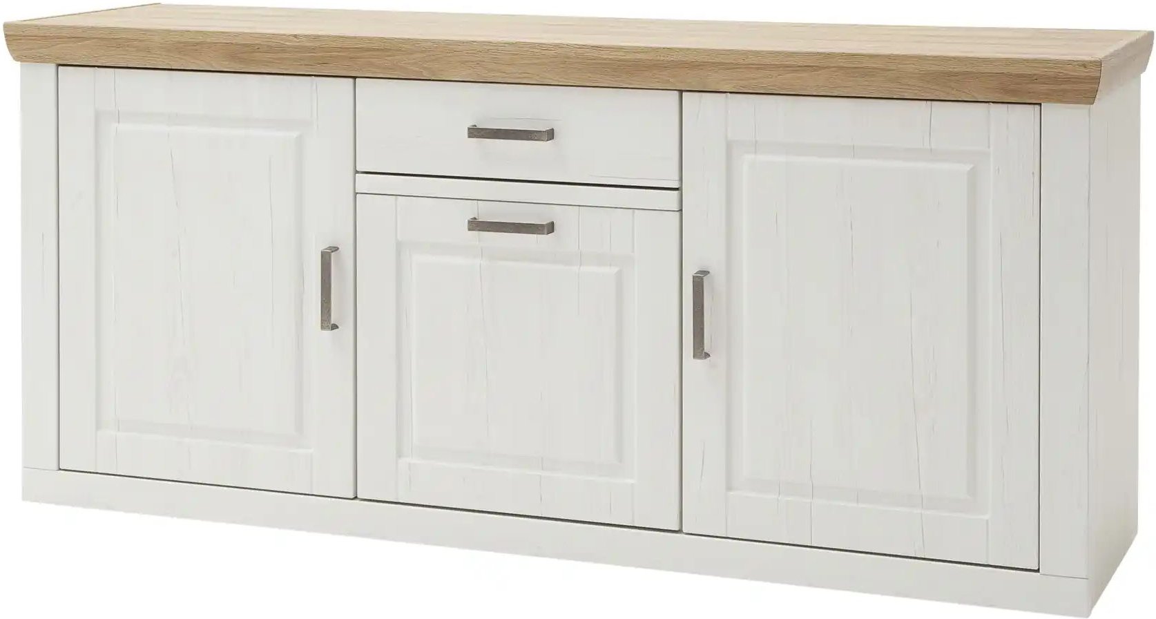Thumbnail - maison bleue Sideboard Xanten ¦ weiß ¦ Maße (cm): B: 183 H: 85 T: 50.0 Kommoden & Sideboards > Sideboards - Höffner