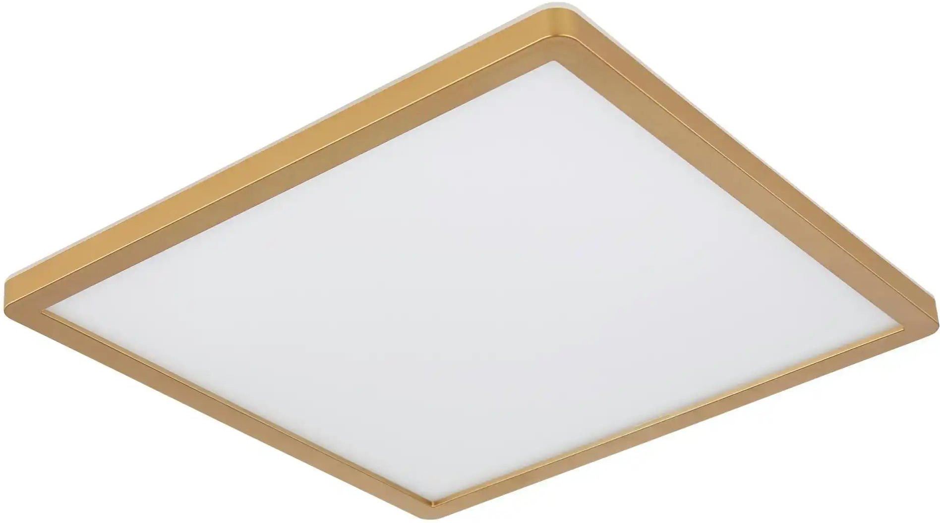 Globo Lighting Deckenleuchte ¦ silber ¦ Maße (cm): B: 42 H: 2,5 T: 42.0 Lampen & Leuchten > Deckenleuchten - Höffner