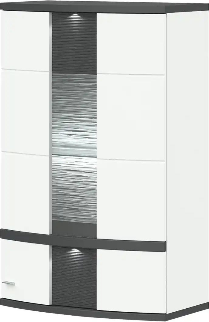 Thumbnail - uno Hängevitrine Gabbro ¦ weiß ¦ Maße (cm): B: 75 H: 121 T: 42.0 Schränke > Vitrinen - Höffner
