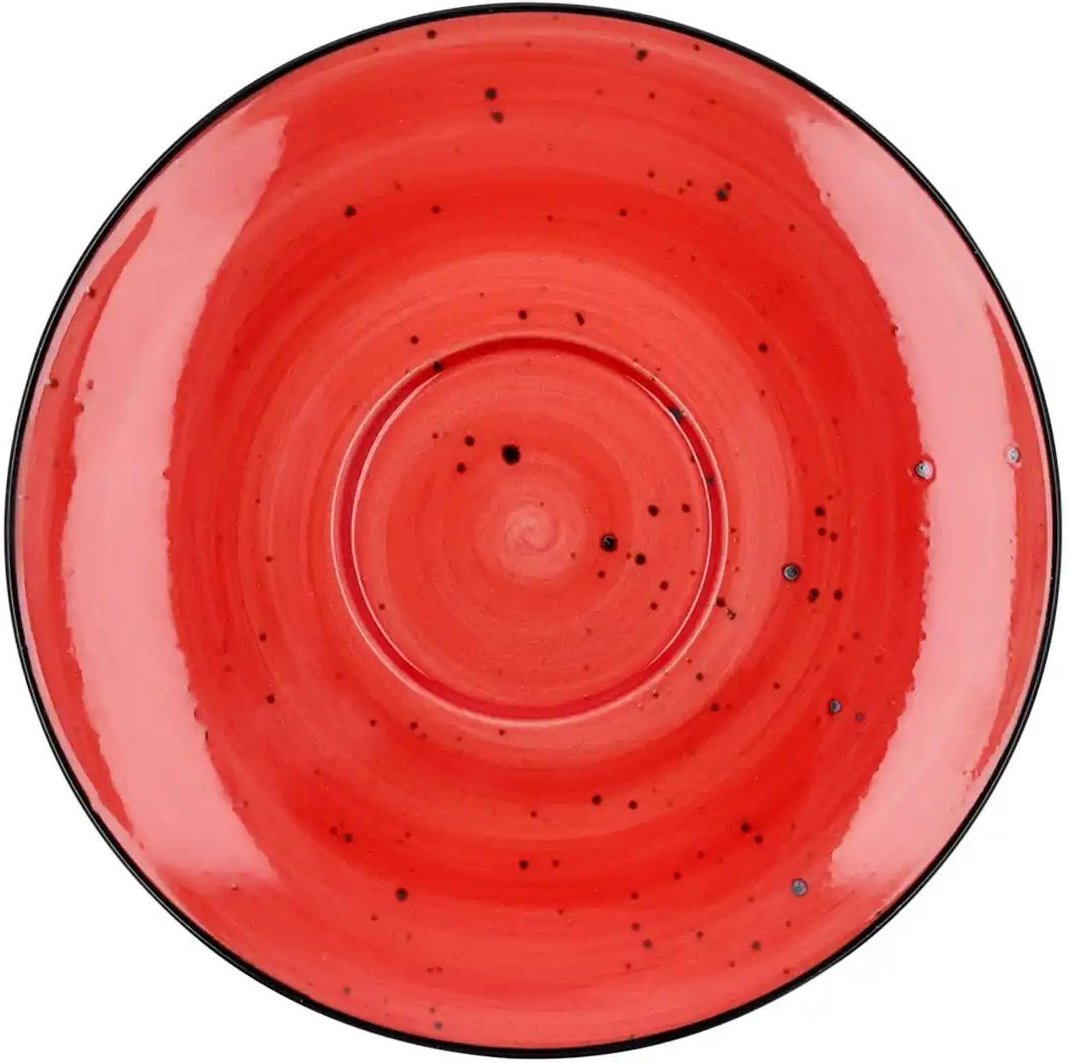 Peill+Putzler Kaffeeuntertasse Genua ¦ rot ¦ Maße (cm): H: 1,6 Ø: 13.8 Geschirr > Einzelgeschirrteile - Höffner