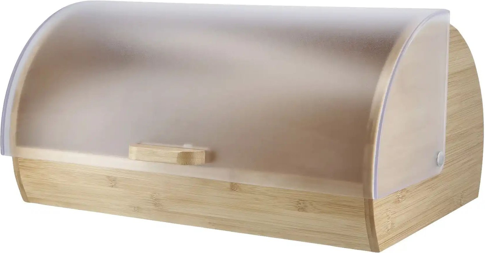 KHG Brotkasten ¦ holzfarben ¦ Edelstahl,Bambus,Kunststoff ¦ Maße (cm): B: 27 H: 18,5 Küchenzubehör & Helfer > Brot Auf...