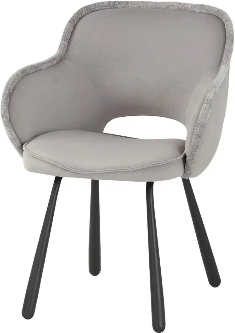 uno Esszimmerstuhl mit umlaufender Keder Gaby ¦ grau ¦ Maße (cm): B: 62 H: 85 T: 61.5 Stühle > Esszimmerstühle > Esszimm...