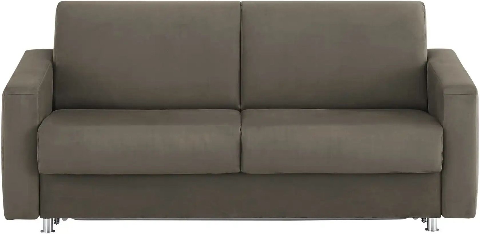 Schlafsofa aus Mikrofaser München ¦ braun Polstermöbel > Sofas > 2-Sitzer - Höffner