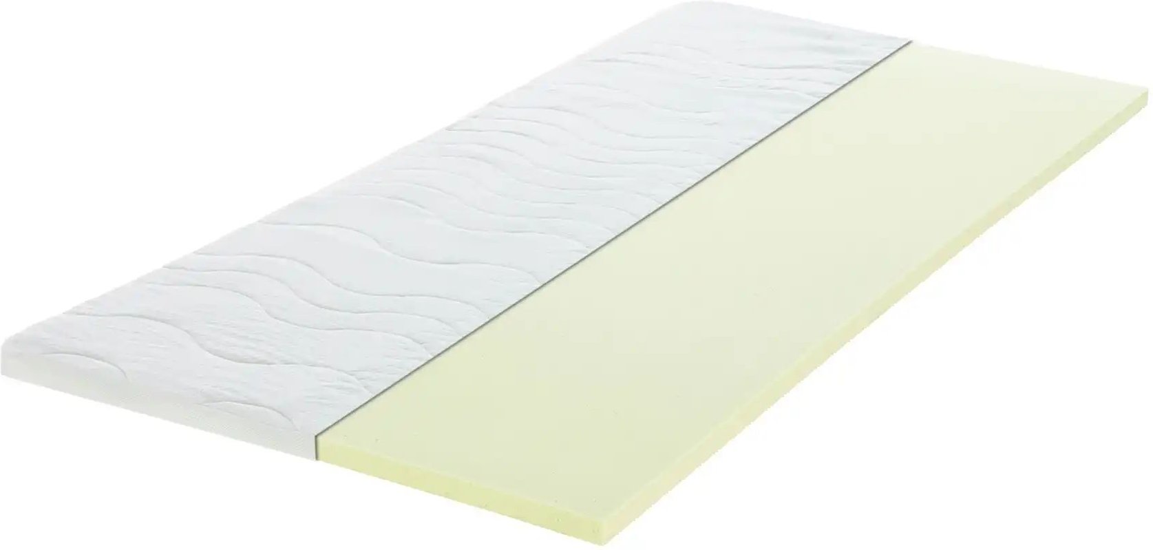 Matratzentopper Visco VS ¦ weiß ¦ Maße (cm): B: 100 H: 6 Matratzen & Zubehör > Matratzen-Topper - Höffner
