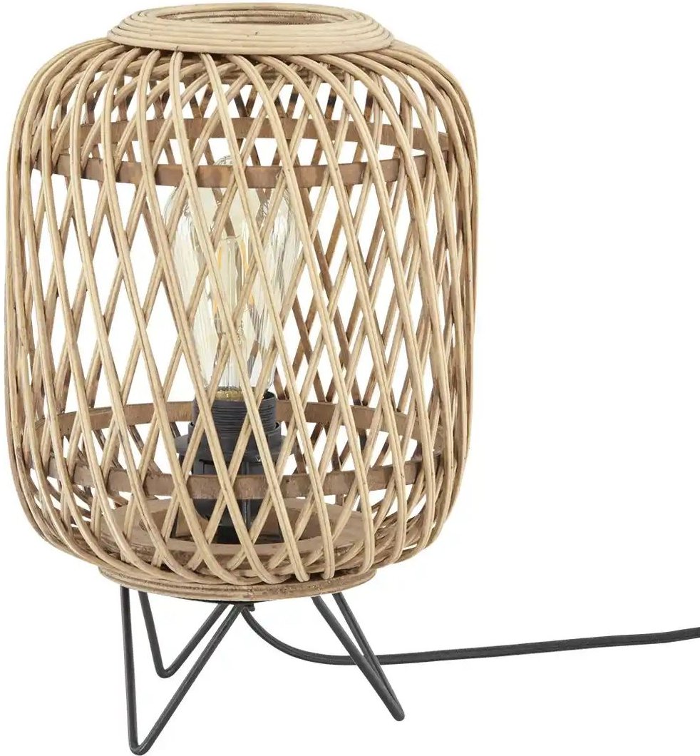 Tischleuchte Woven ¦ holzfarben ¦ Maße (cm): H: 32 Ø: 22 Lampen & Leuchten > Tischlampen - Höffner