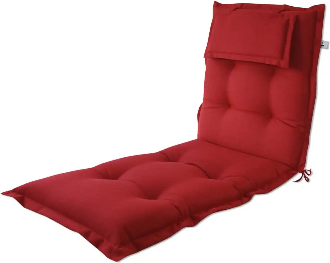 KETTtex Auflage Rom ¦ rot ¦ Maße (cm): B: 60 H: 9 Garten > Auflagen & Kissen > Gartenliegen-Auflagen - Höffner