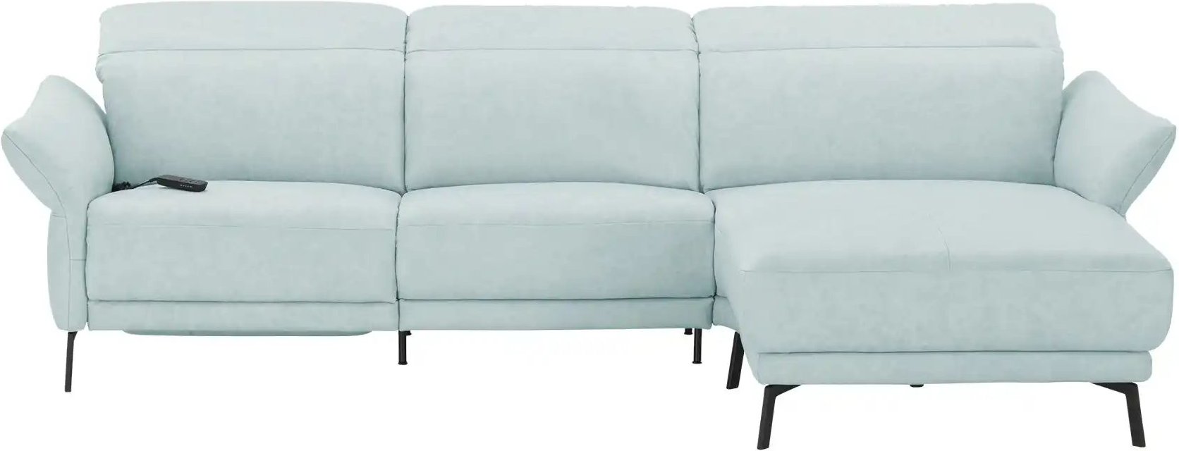 Wohnwert Ecksofa Leder Bellana ¦ blau ¦ Maße (cm): B: 291 H: 101 T: 176.0 Polstermöbel > Sofas > Ecksofas - Höffner