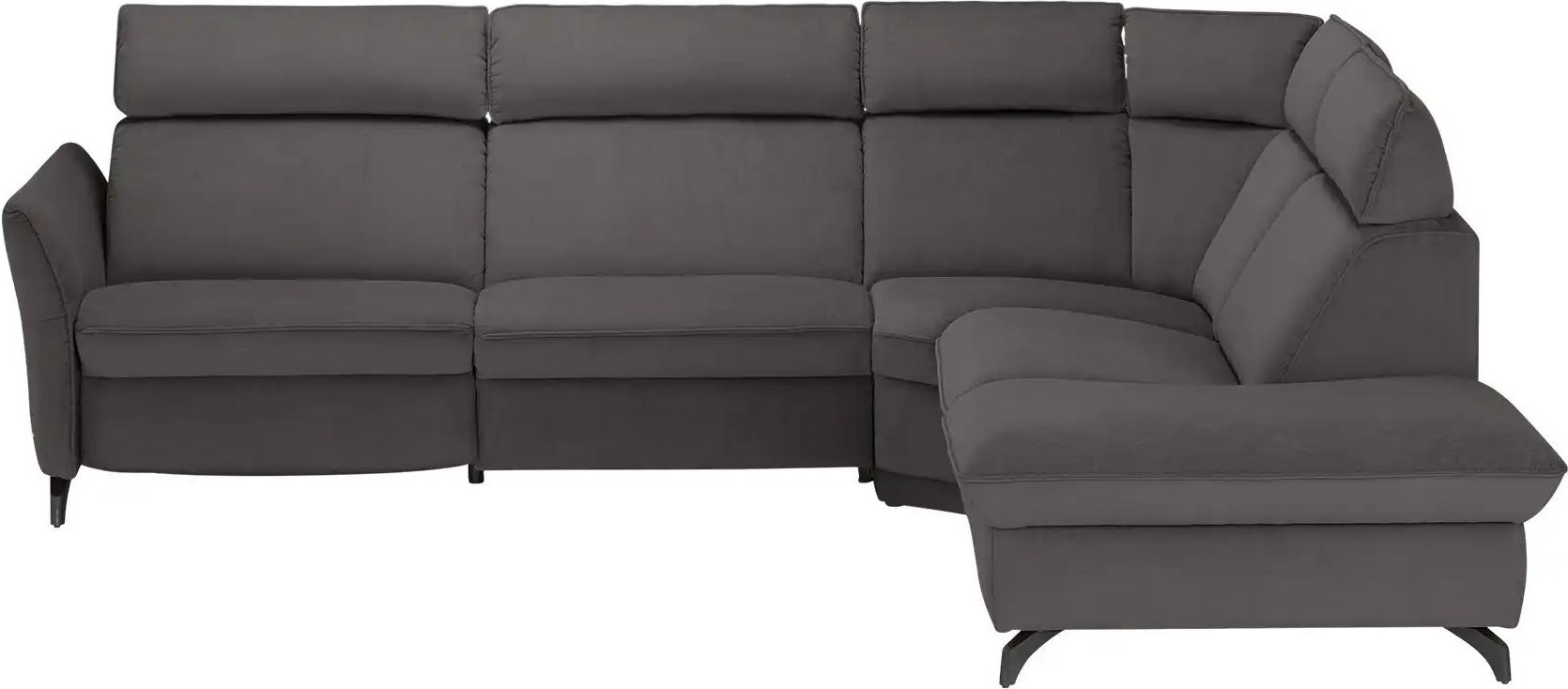 himolla Ecksofa 1926 ¦ grau ¦ Maße (cm): B: 245 T: 278.0 Polstermöbel > Sofas > Ecksofas - Höffner