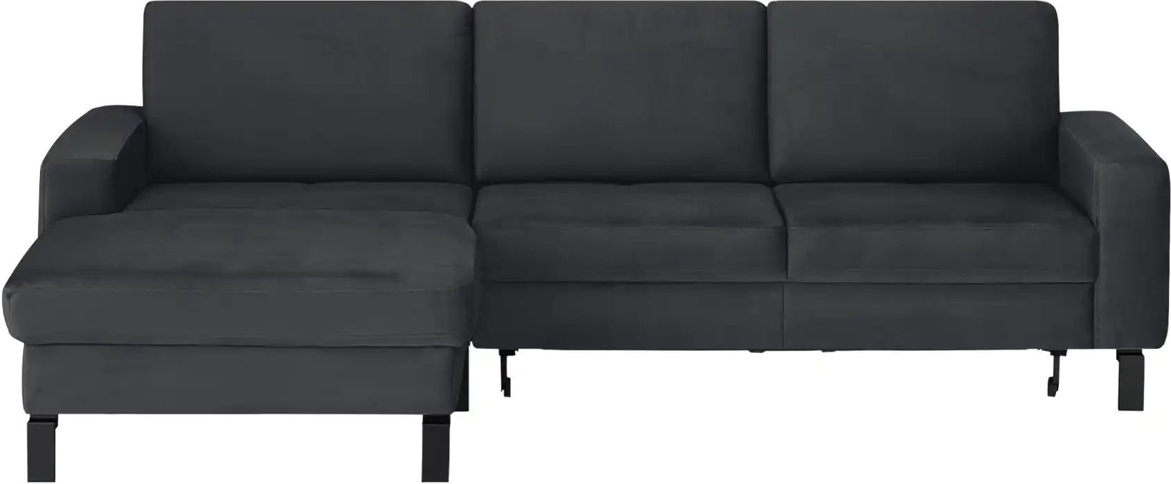 Ecksofa  Coline Move ¦ schwarz ¦ Maße (cm): B: 258 H: 85 T: 185.0 Polstermöbel > Sofas > 3-Sitzer - Höffner