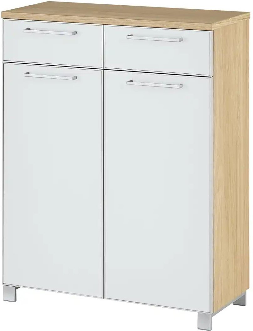 Thumbnail - Schuhschrank Duna ¦ weiß ¦ Maße (cm): B: 84 H: 108 T: 37.0 Garderoben & Kleiderstangen > Garderoben Schuhschränke - Höf...