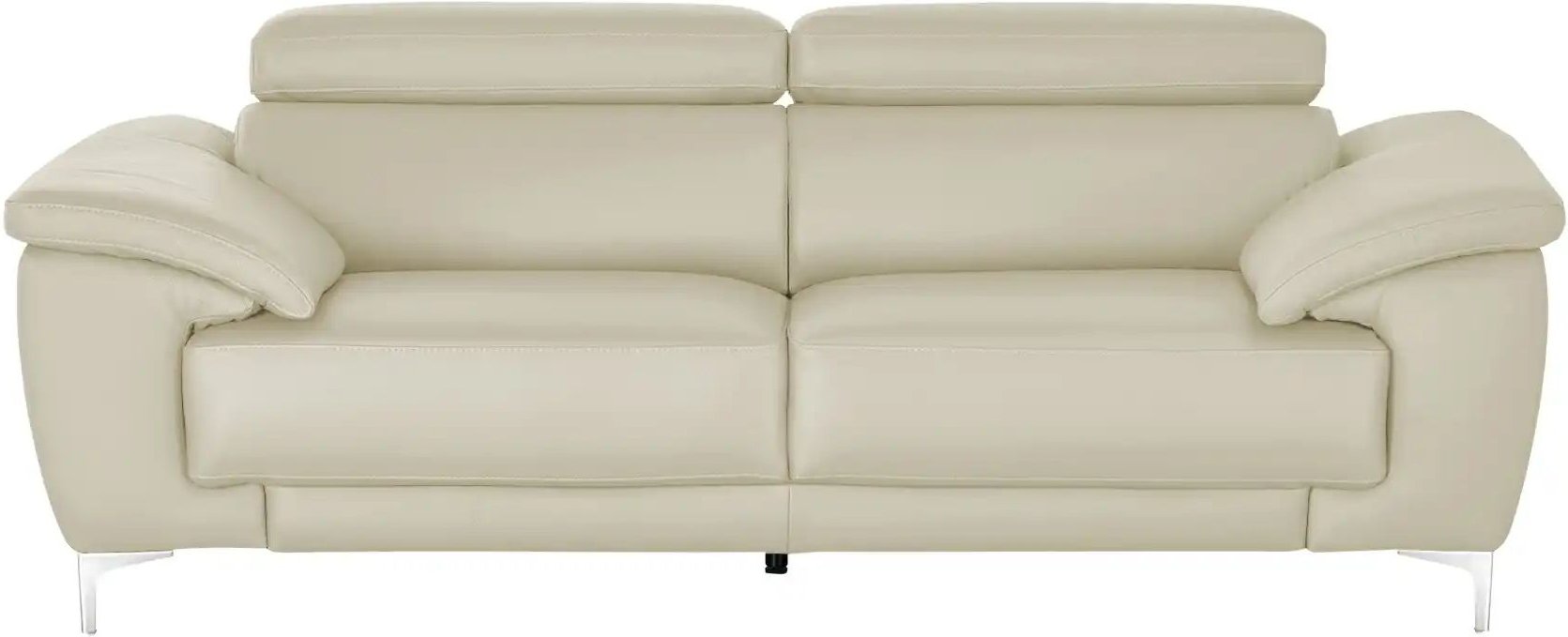 Max Schelling Einzelsofa aus Echtleder Vita ¦ beige ¦ Maße (cm): B: 196 H: 93 T: 102.0 Polstermöbel > Sofas > 2-Sitzer -...